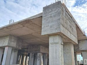 В строящейся школе самбо и дзюдо в Якутске возвели первый этаж