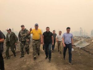 Начались первые выплаты пострадавшим от пожара жителям Бясь-Кюэль