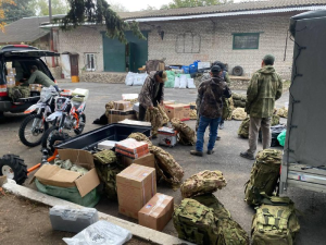 Делегация Горного района доставила бойцам СВО гуманитарную помощь