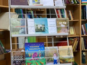 Читатели краеведческой библиотеки встретились с послом детского чтения в Якутии Валентином Егоровым