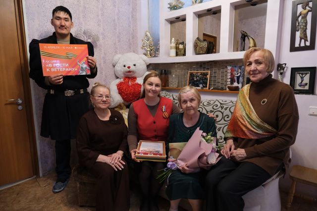 Продолжается акция «В гости к ветерану»