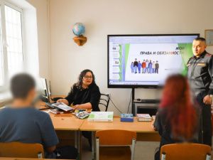 В День правовой помощи детям нотариус Милана Победина посетила следственный изолятор