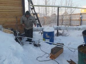 В Якутске местами туман