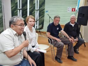 В лагере «Энергетик» прошла встреча, посвящённая экспедиции Витуса Беринга