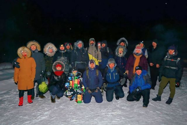 Вслед за хвостом зеленой кометы или как нерюнгринцы сходили в ночной поход