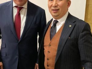 Делегация Якутии с Айхалом Габышевым на запуске "Турецкого потока"