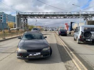 В Якутске произошло тройное ДТП на Окружной дороге