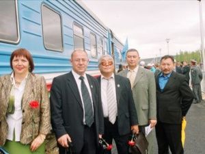 Вклад Владимира Михайловича Членова  в развитие железнодорожного транспорта Якутии трудно переоценить