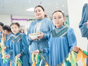 Дополнительное здание средней школы открыли в селе Хатассы