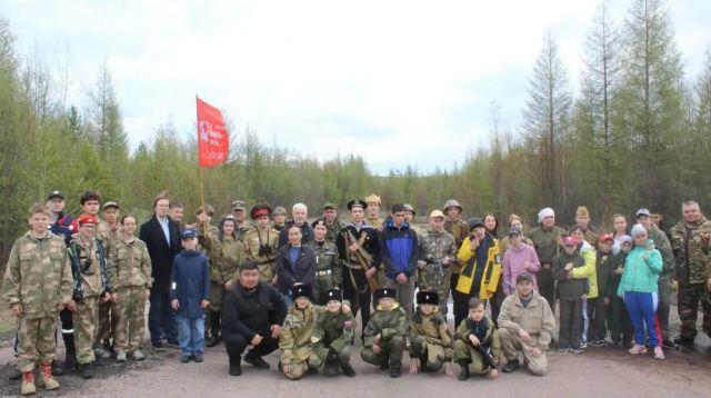 В Нерюнгри впервые прошла реконструкция боя времён Великой Отечественной войны