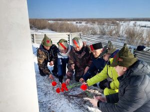 Ветераны уголовно-исполнительной системы совершили лыжный пробег к месту гибели Нестора Каландаришвили и его отряда