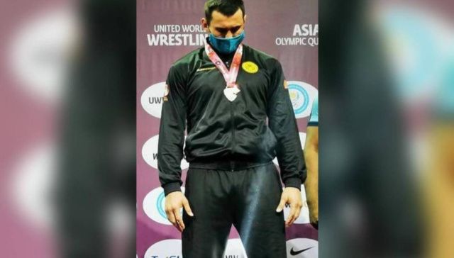 У борца Айаала Лазарева остался единственный шанс попасть на Олимпиаду. Турнир в Казахстане он проиграл