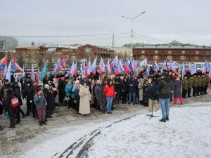 В Якутске прошел концерт-митинг в поддержку специальной военной операции