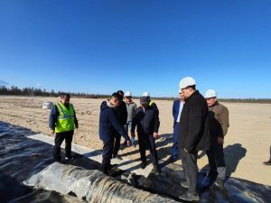 В Якутске продолжается строительство нового мусорного полигона