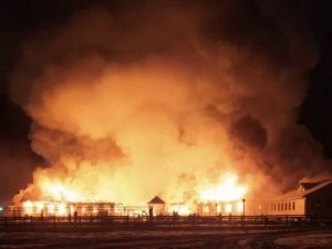 Прокуратура проведет проверку по факту пожара в школе