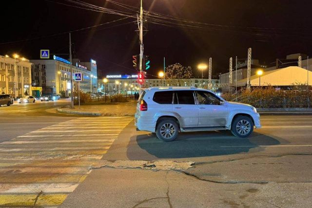 19-летний водитель Лексуса сбил пешехода в Якутске