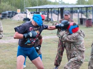 Боец отряда специального назначения «Белый медведь» удостоен правом  ношения оливкового берета