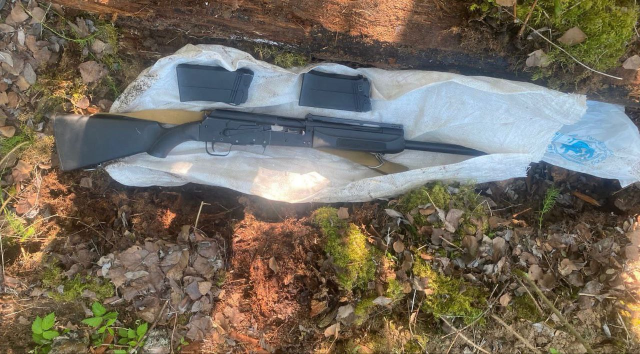 Охотничье ружье спрятано в лесу: как его нашли и что будет с преступником