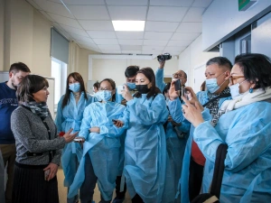 Для представителей республиканских СМИ организовали пресс-тур в строящийся онкодиспансер в Якутске