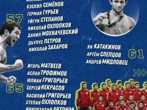 Стал известен состав юниорской сборной Якутии на турнир по вольной борьбе памяти Бесика Кудухова