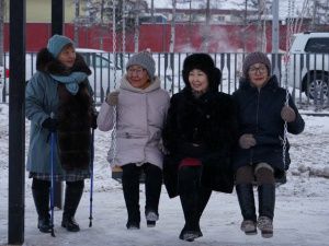 Памятник Исидору Барахову поставили в новом сквере в Верхневилюйске