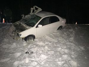 На дороге «Вилюй» прицеп оторвался от автомобиля и столкнулся с другой машиной