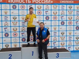 Петр Адамов - победитель Всероссийского фестиваля борьбы "Юность России"