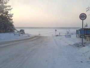 Сводка по автозимникам: на ледовых переправах грузоподъемность увеличена до 40 тонн