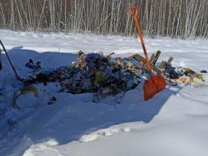 В Усть-Майском районе нашли виновника несанкционированной свалки