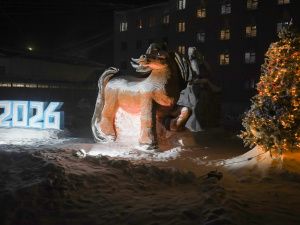 Событие: В УФСИН подведены итоги конкурса ледяных и снежных фигур