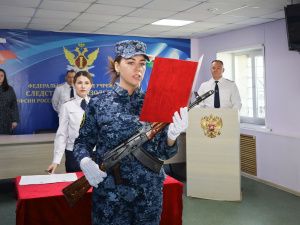 В учреждениях УФСИН состоялись торжественные церемонии приведения к Присяге