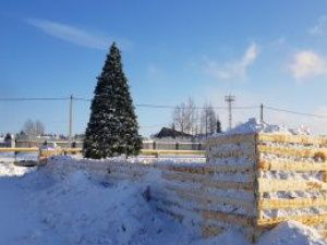 Праздник к нам приходит. «Ассоциация строителей АЯМ» строит снежный городок для алданской детворы