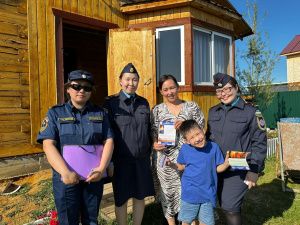 Продолжается социальная акция «Предупреди пожар – установи АДПИ!» в Якутии