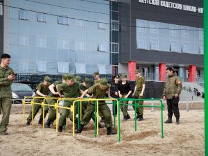 Проведена военно-патриотическая игра «Зарница» для детей сотрудников УФСИН и воспитанников школ-интернатов