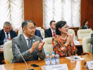 Сардана Авксентьева выступила перед делегатами Общего собрания Союза муниципальных контрольно-счетных органов России