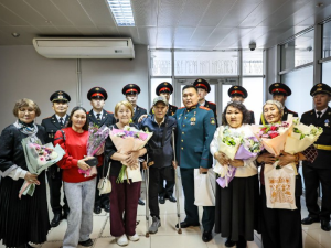 В Якутске встретили Героя России Родимира Максимова