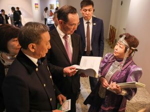 Народные мастера Якутии представили свои работы в Национальном музее Республики Казахстан