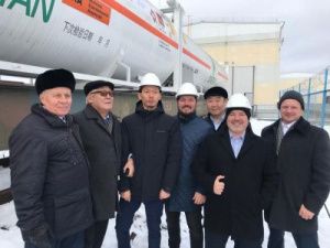 Со станции Нижний Бестях состоялась первая отправка  российского сжиженного природного газа по железной дороге на экспорт