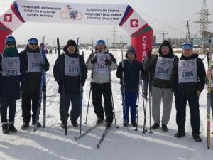 Коллектив Контрольно-счетной палаты принял участие в «Лыжне России»