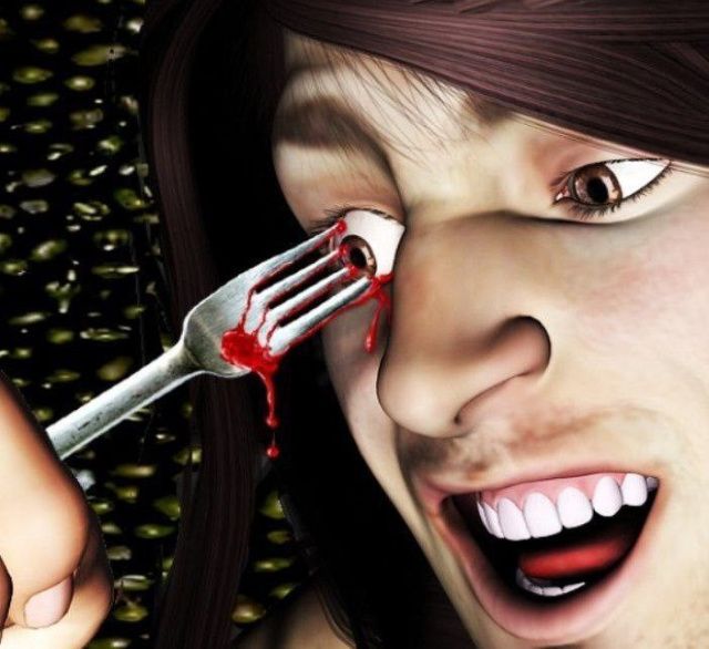 Жена проткнула глаз мужу вилкой во время ссоры