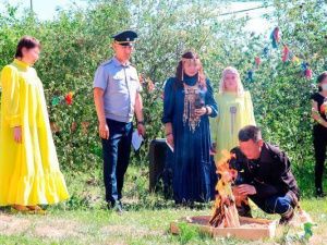 В колонии-поселении № 2 осужденные отметили национальный праздник Ысыах