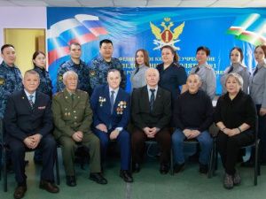 В День работника уголовно-исполнительной системы в следственном изоляторе состоялась встреча ветеранов с молодыми сотрудниками 