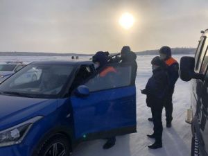 В Якутии за несанкционированный выезд на лед оштрафовали более 70 водителей
