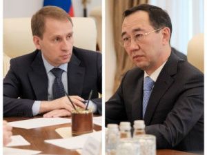 Глава Якутии и министр природных ресурсов и экологии РФ рассмотрели ход работ по тушению лесных пожаров