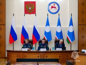 Комиссия МЧС России проверяет готовность Якутии к паводку и лесопожарному сезону
