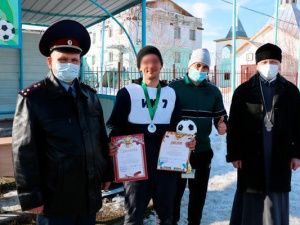 Состоялся турнир по зимнему футболу среди исправительных учреждений