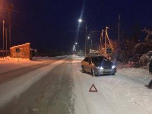 На Маганском тракте сбили пенсионерку, переходившую дорогу в неположенном месте