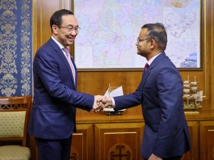 Глава Якутии принял Генерального консула Индии во Владивостоке