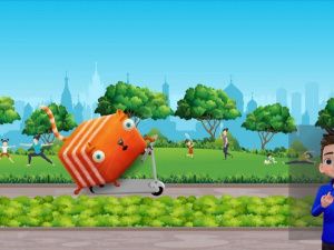 В «Развлечёбе» появился первый в России анимированный переводчик для глухих и слабослышащих детей