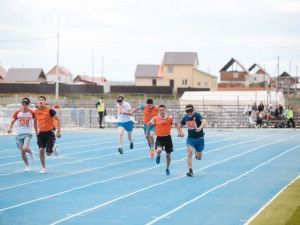 Программа по адаптивным видам спорта в Амге завершилась выступлениями легкоатлетов